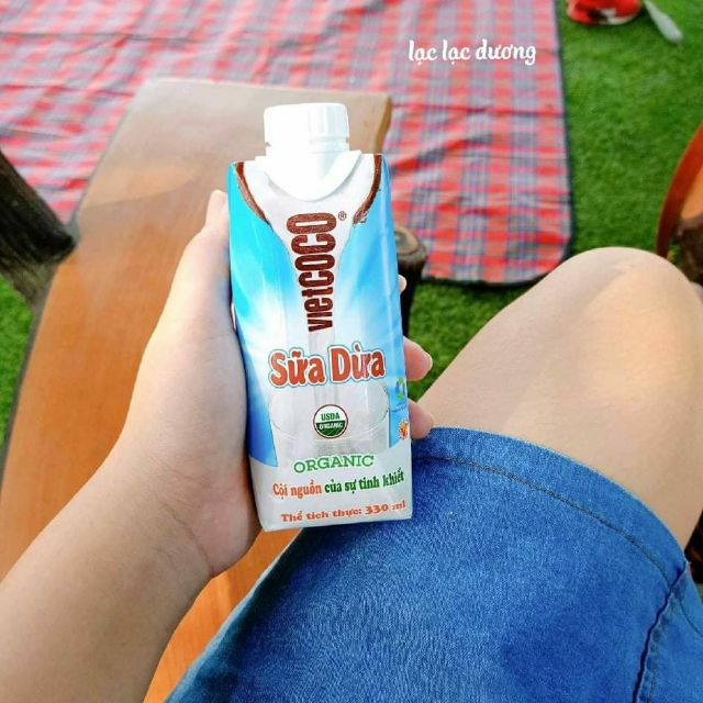 Sữa dừa Vietcoco hữu cơ 330ml