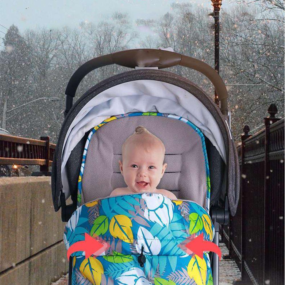 Túi Ngủ Giữ Ấm Chống Gió Gắn Xe Đẩy Em Bé