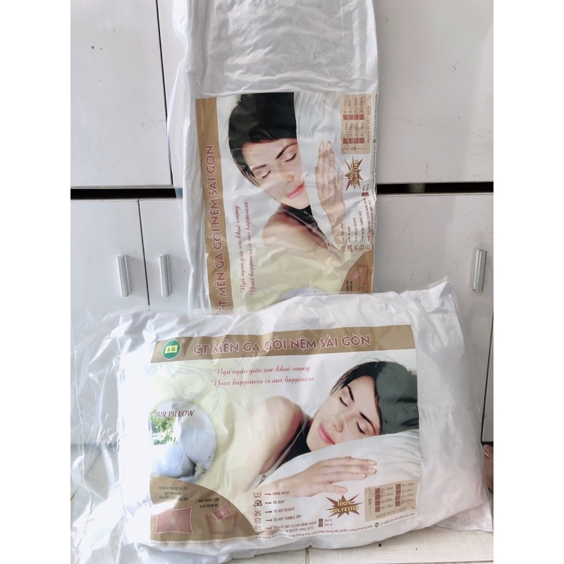 Ruột Gối Hơi Cao Cấp (100% gòn polyester, có khoá kéo)đủ kích thước