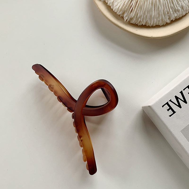 Kẹp Tóc Dạng Móng Vuốt Chống Trượt Màu Sắc Ngọt Ngào Phong Cách Pháp Thời Trang Mùa Hè