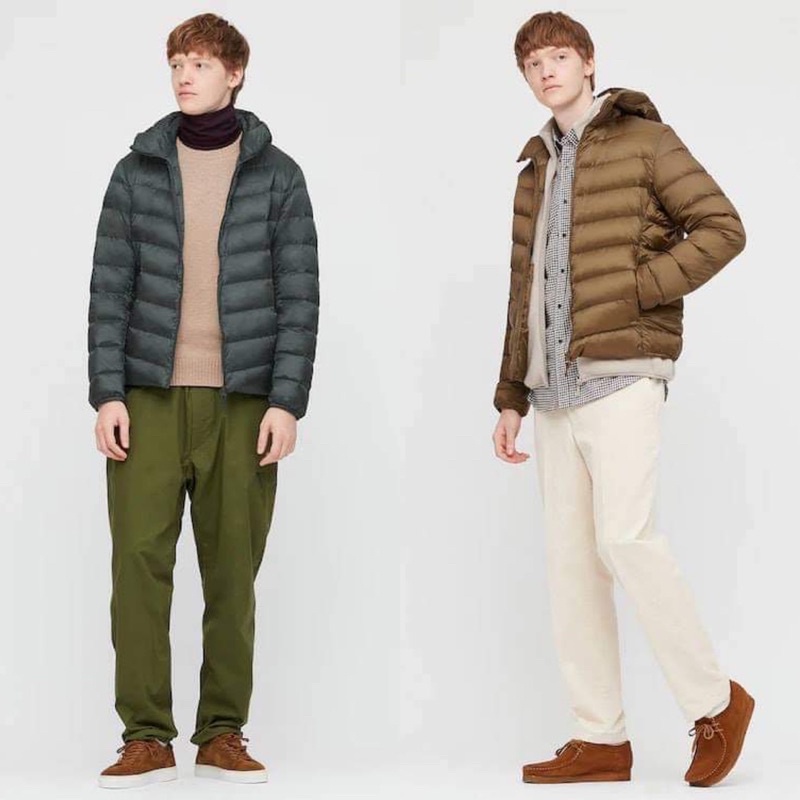 Áo khoác lông vũ siêu nhẹ nam có mũ dòng Ultra Light Down của Uniqlo