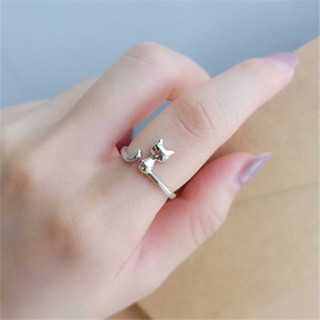 Nhẫn freesize mèo con đáng yêu