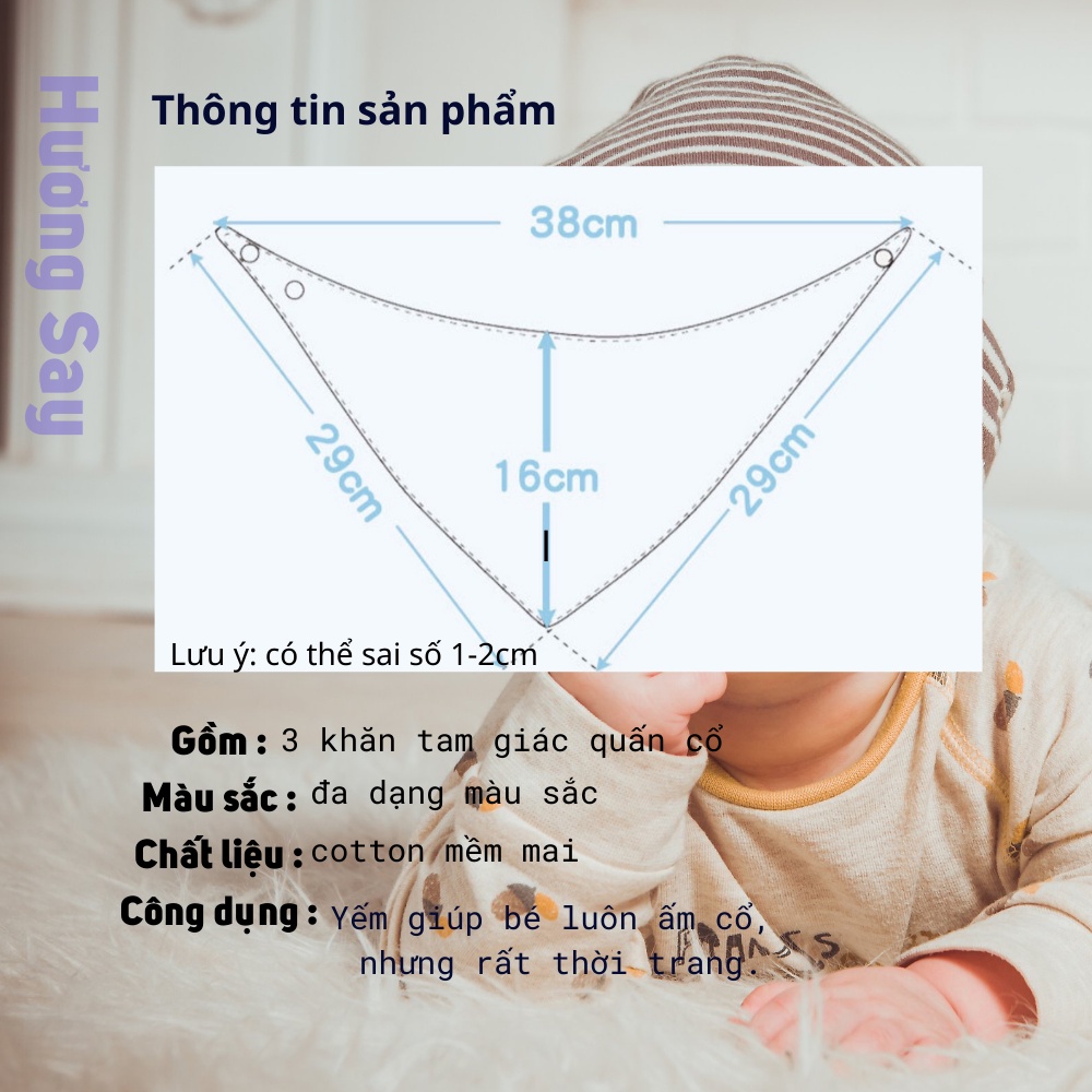 Được chọn mẫu- SET 3 YẾM TAM GIÁC MOMCARE