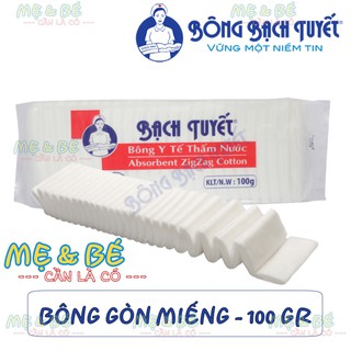 BÔNG GÒN CẮT SẴN, BÔNG BẠCH TUYẾT 100GR