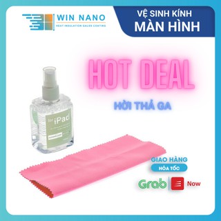 Bộ vệ sinh cao cấp Kính IPad, MacBook - Opula Không chứa Cồn, Ammonia - an toàn ko như Nước Lau Kiếng, nước lau kính BT