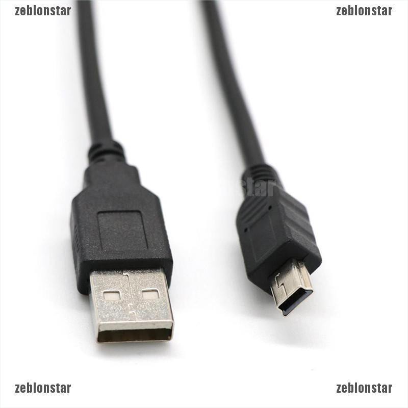 ❤Cáp USB 2.0 Dài 1.8m Màu Đen Cho Tay Cầm Chơi Game PS3