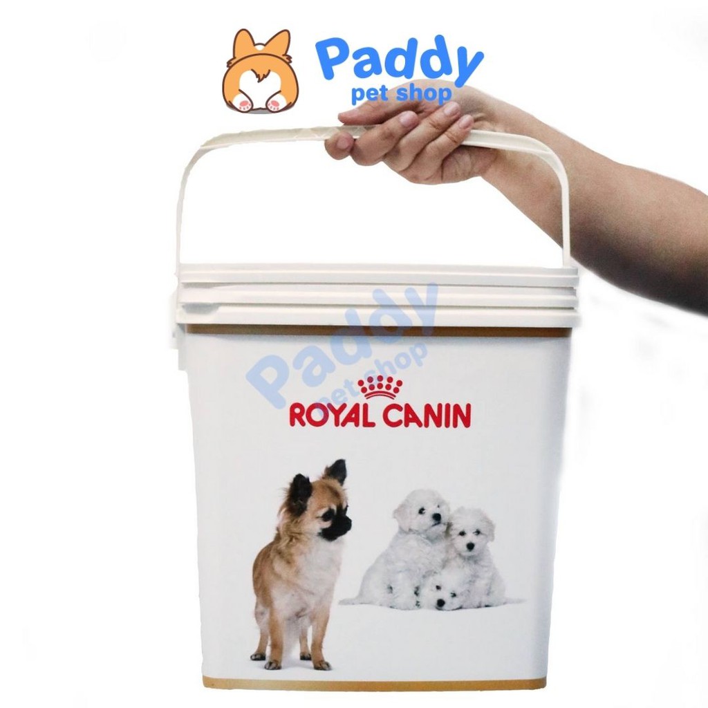 Hộp Đựng Bảo Quản Hạt Royal Canin (Tặng Kèm Khay Ăn + Cốc Đo)