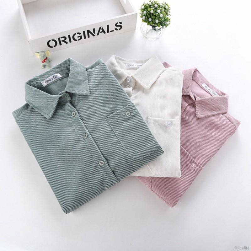 Áo sơ mi tay dài cotton