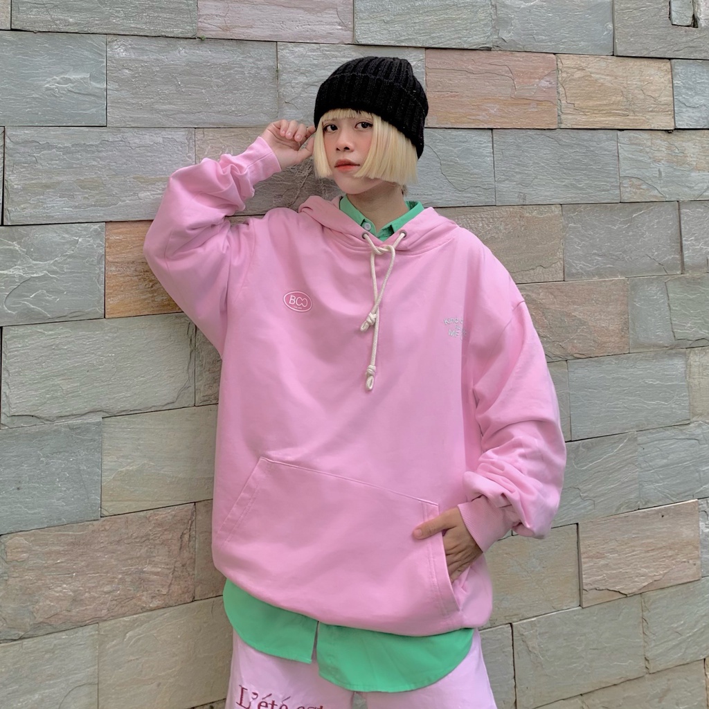 Áo Hoodie Nỉ Có Mũ Nam Nữ Unisex BOO Dáng Rộng Nhiều Màu Hot Trend In Logo &quot;Back To School&quot;