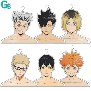 Móc treo quần áo in hình Anime Haikyuu Áo khoác cổ đứng in hình cây thông Hinata