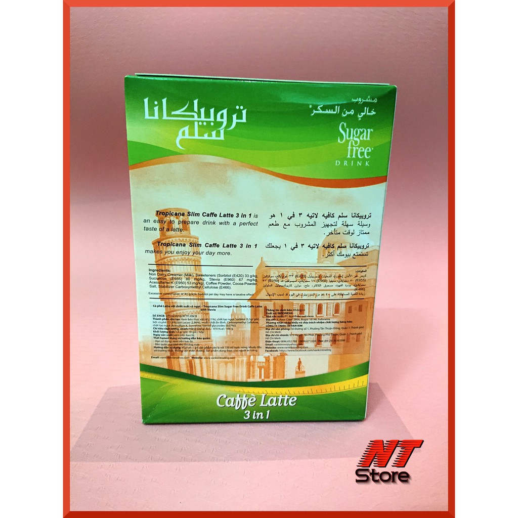 Cà phê ăn kiêng không đường Tropicana Slim, dùng trong tiểu đường, ăn kiêng | BigBuy360 - bigbuy360.vn