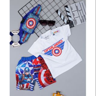 Bộ anh hùng kèm túi samkids size 3-10