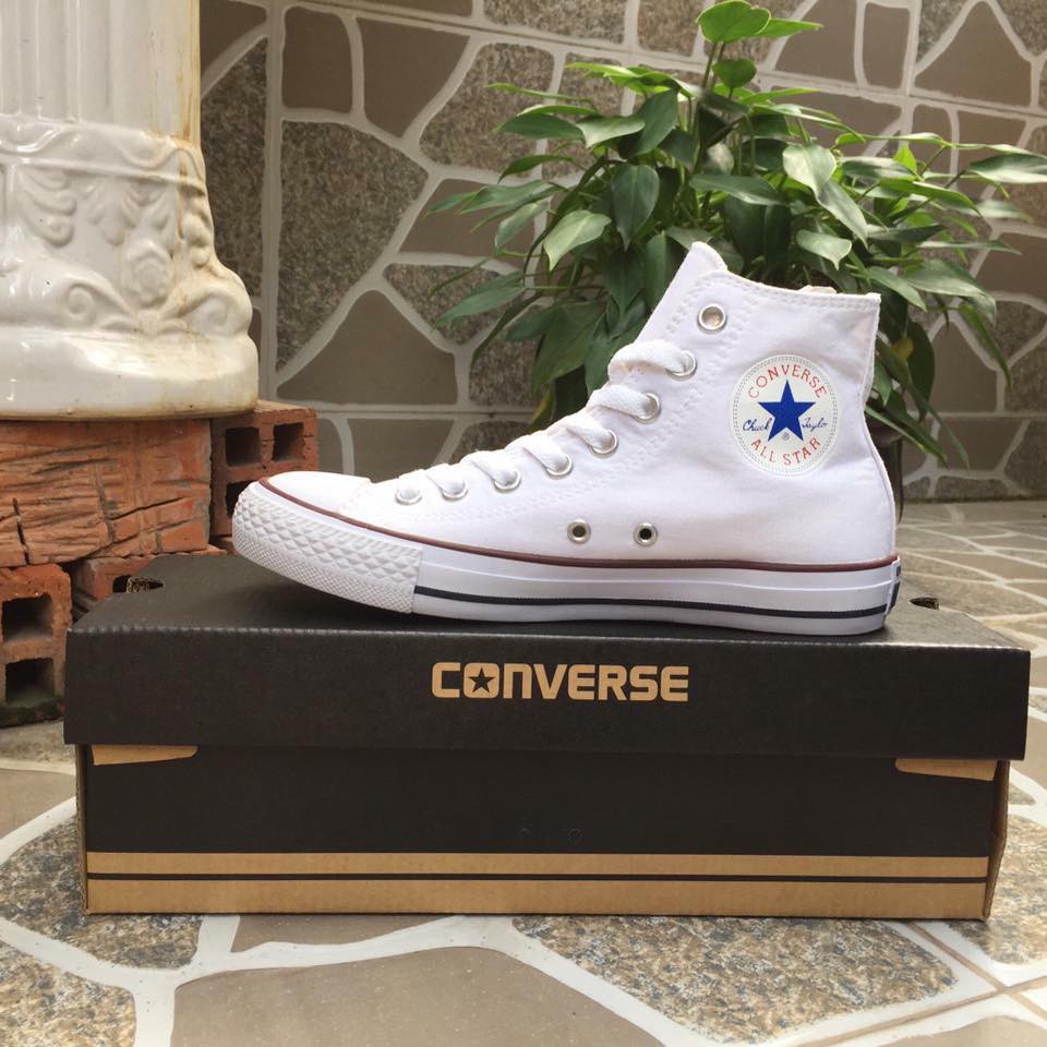 [ĐẠI HẠ GIÁ] Giày Thể Thao CV Trắng Cao Cổ