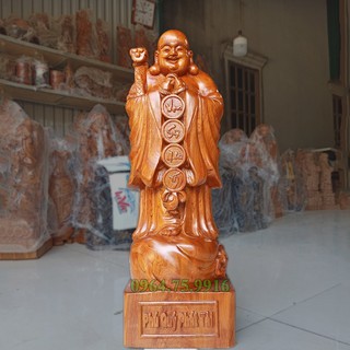 Tượng Phật Di Lặc Chúc Phúc Gỗ Hương Đỏ 💞 biểu tượng tuyệt đối của sự hạnh phúc