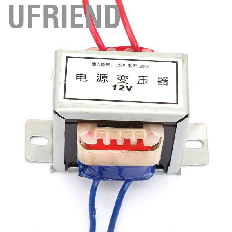 POWER Biến Áp Uffriend Ac 12v Đầu Ra 12w 220v 50hz