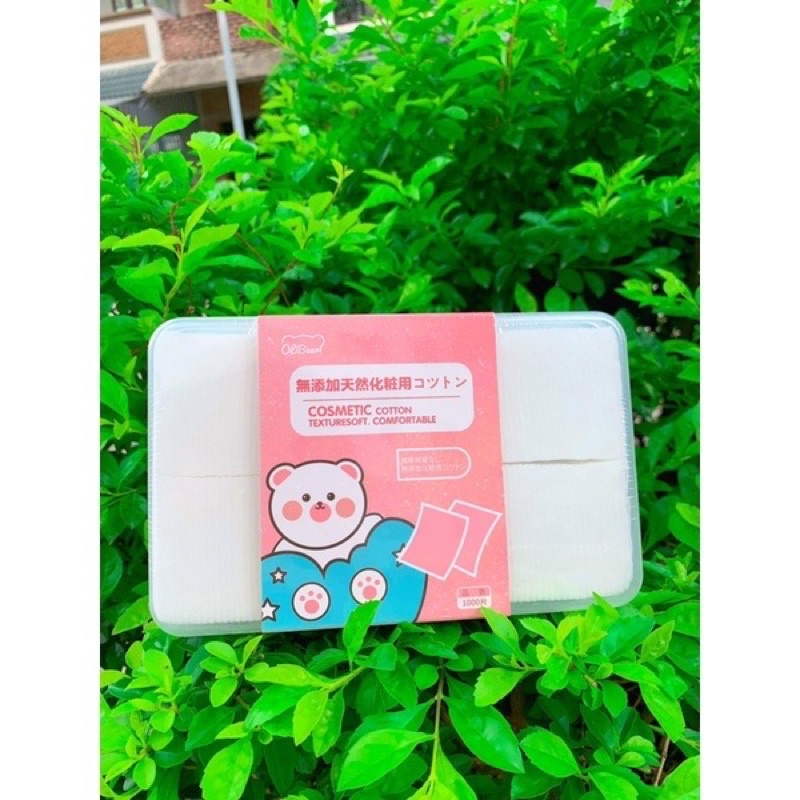 Bông Tẩy Trang Oibear 1000 miếng