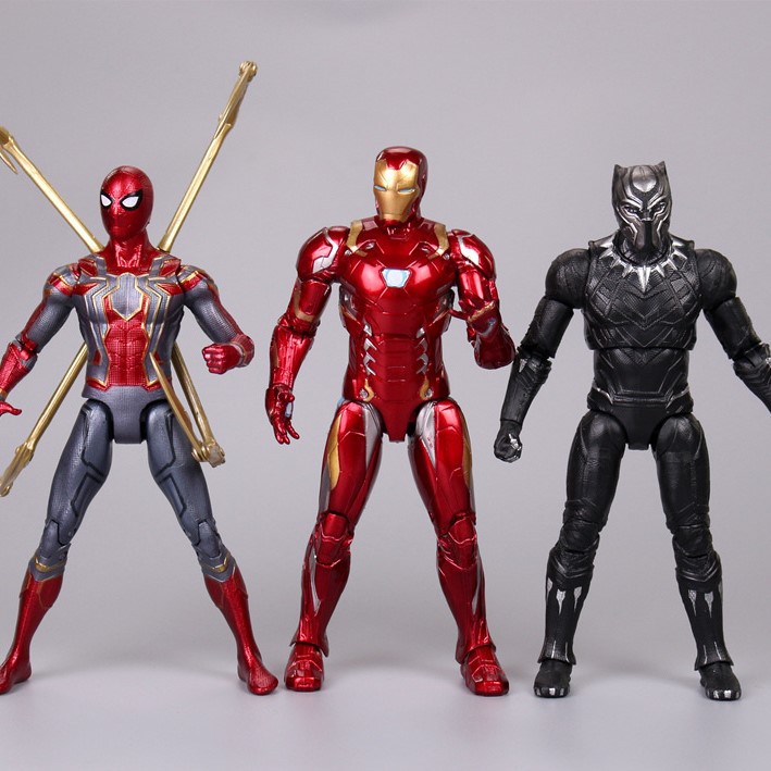 Mô Hình Người Sắt Ironman Marvel Avengers Cao 18cm Bản Civir War