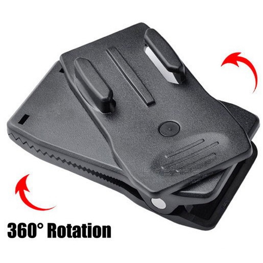 Kẹp Gắn Máy Quay Gopro Xoay 360 Độ Cho Ba Lô