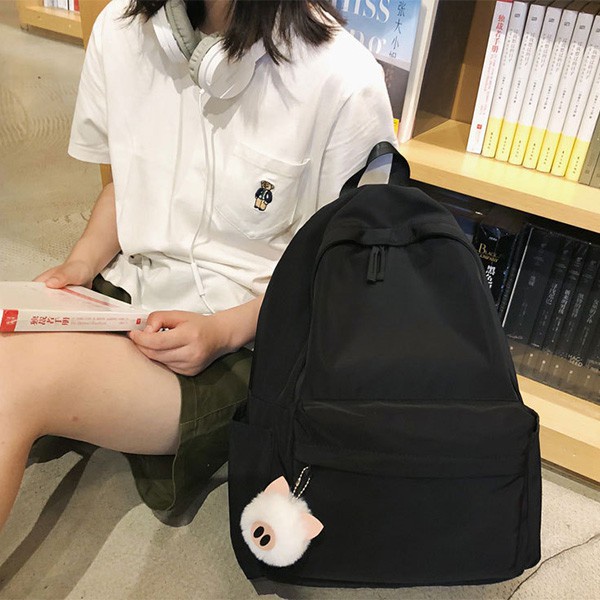 Balo ulzzang Đi Học Đi Chơi Nam Nữ Thời Trang Hàn Quốc Yiletao Nhiều Ngăn Tiện Dụng Chống nước