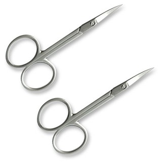 Combo 2 Kéo cắt tỉa lông mày, lông mi, lông mũi đầu mũi nhọn 809