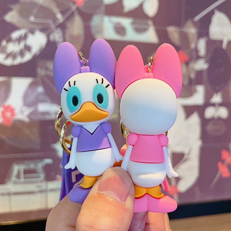 Móc Khóa Hình Chuột mickey minnie Dễ Thương