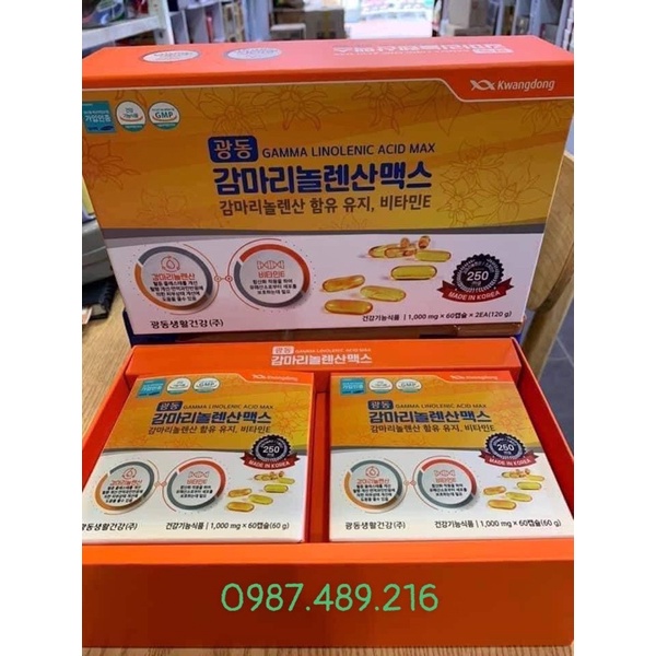 [SỈ TẬN GỐC] Viên Uống Hoa Anh Thảo KWANGDONG Hàn Quốc