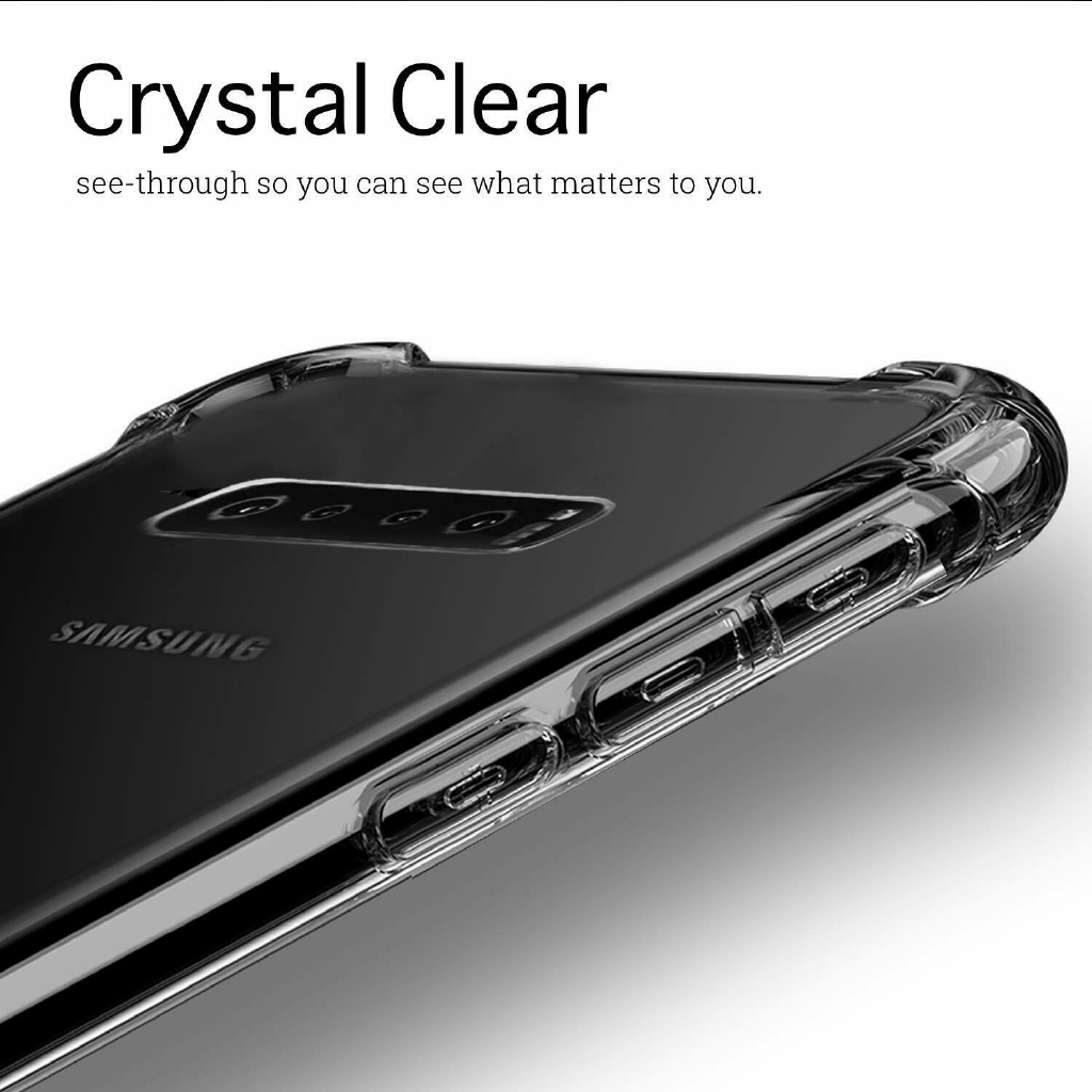 Ốp điện thoại trong suốt chống sốc chất lượng cao cho Samsung Galaxy Note 9 Note 8 S9 S8 S10 S10