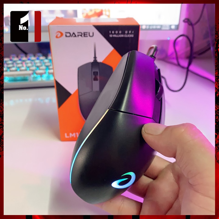 Chuột Gaming Máy Tính Chính Hãng DAREU LM130s Led Rgb Chuột Vi Tính Laptop Pc Chơi Game Có Dây Giá Rẻ