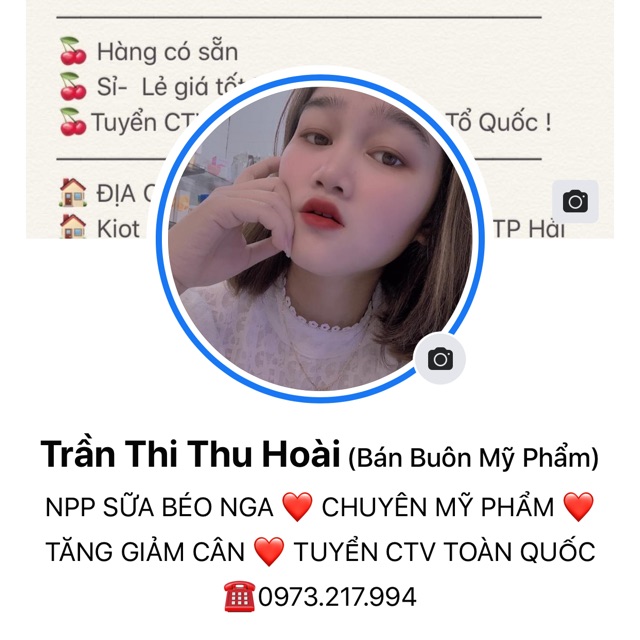 Thu Hoài Mỹ phẩm Hải Dương