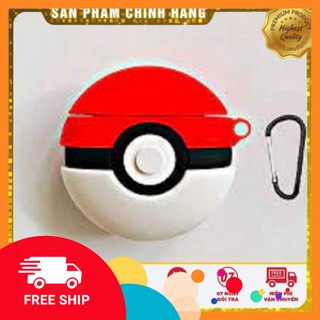 🔥 Case Ap 1/2 & Pro 🔥 Freeship 🔥 VỎ BỌC MODEL POKÉBALL  - Case Cho Tai Nghe Không Dây (Bluetooth)