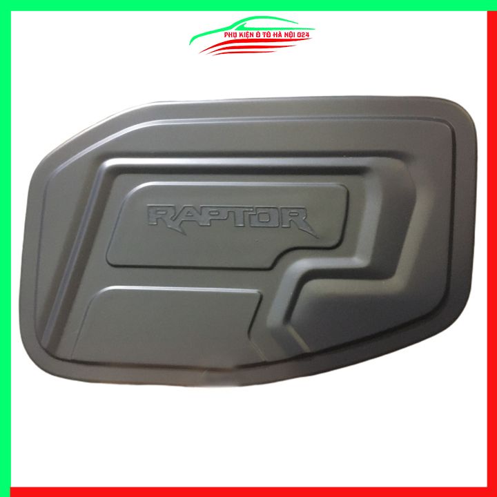 Ốp nắp xăng Ranger Raptor 2021 nhựa đen bảo vệ chống trầy trang trí ô tô