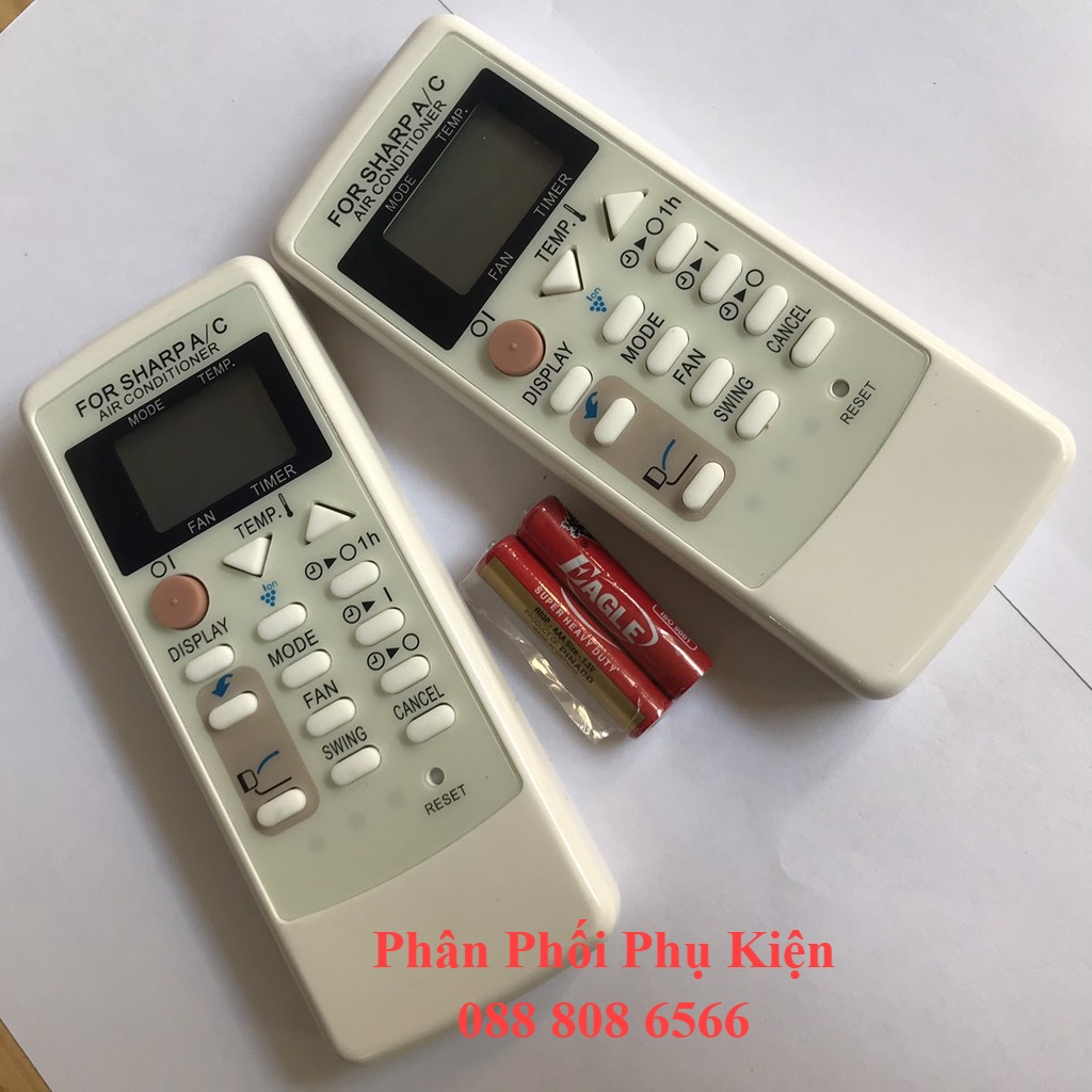 ĐIỀU KHIỂN ĐIỀU HÒA SHARP- REMOTE MÁY LẠNH SHARP - HÀNG CAO CẤP - MỚI VỀ