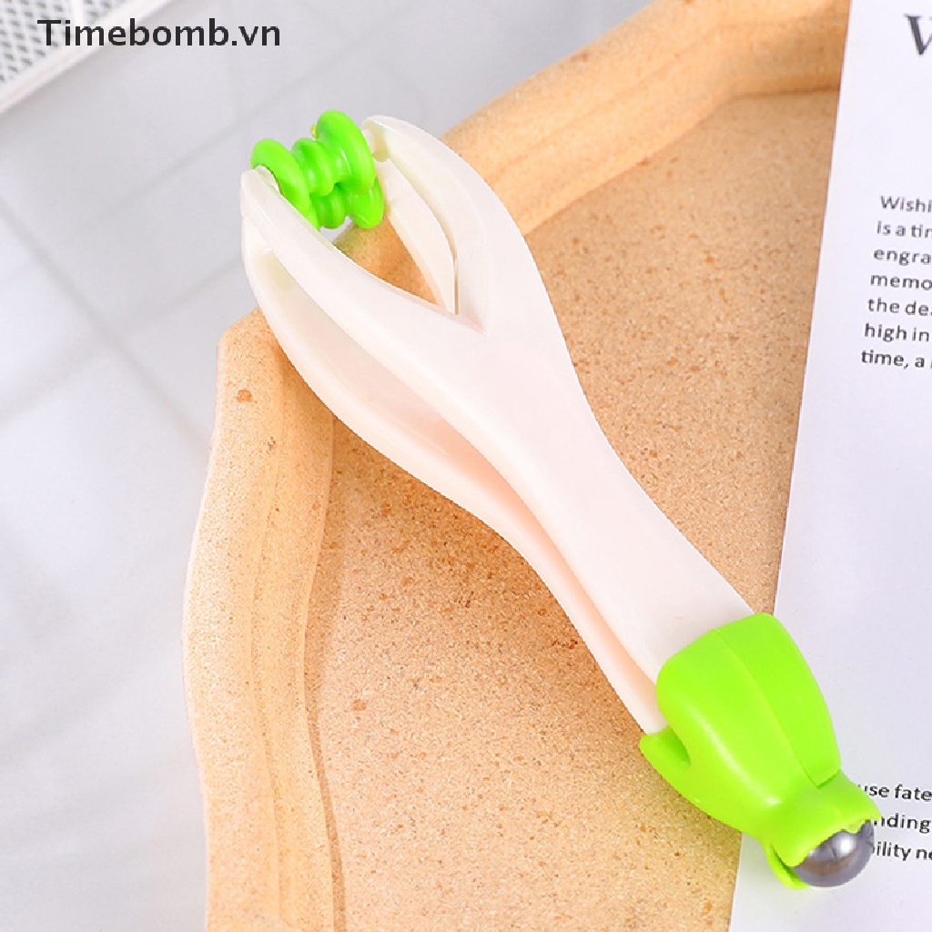 (Hàng Mới Về) Dụng Cụ Mát Xa Ngón Tay 2 Đầu Tiện Lợi