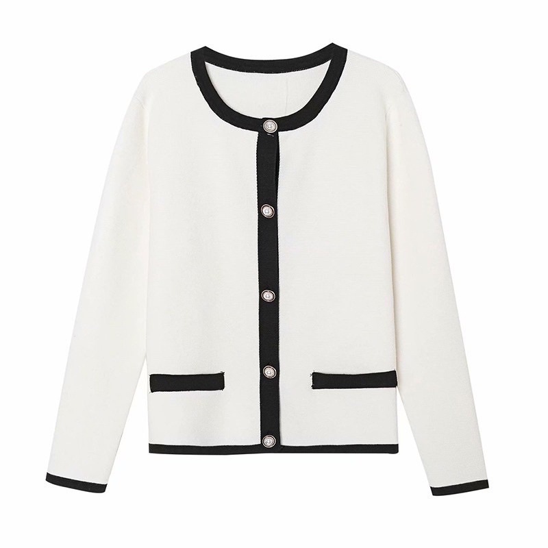 Áo cardigan len dệt kim sang chảnh giống Rosé BLACKPINK