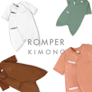 LE COON - Bộ romper kimono dành cho bé trai bé gái