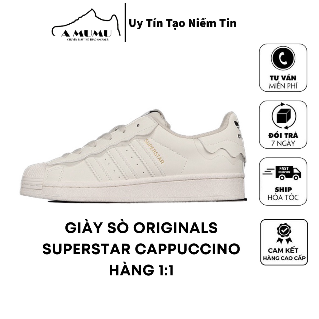 Giày sò super star 2.0 Cực Đẹp Full bill box, Giày thể thao nam nữ sò bản mới nhất 2022