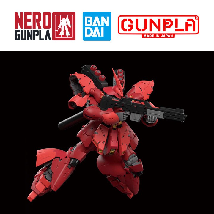 Mô Hình Lắp Ráp Bandai Gunpla RG 1/144 Mobile Suit MSN-04 Sazabi