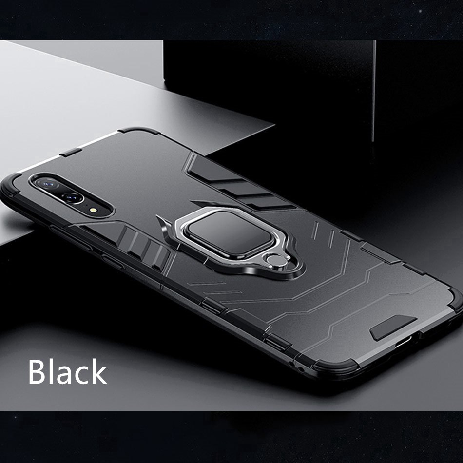 Ốp điện thoại TPU + PC có giá đỡ nam châm cho Huawei P30 Lite Mate 20 Lite P30 Pro