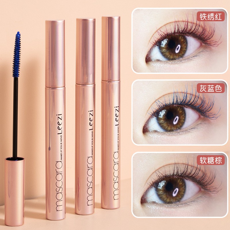 (Hàng Mới Về) Mascara Leezi Làm Dài Và Cong Mi Tự Nhiên Chống Thấm / Chống Nhòe