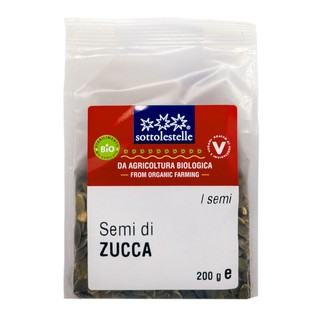 Hạt bí hữu cơ đã bóc vỏ Sottolestelle 200g