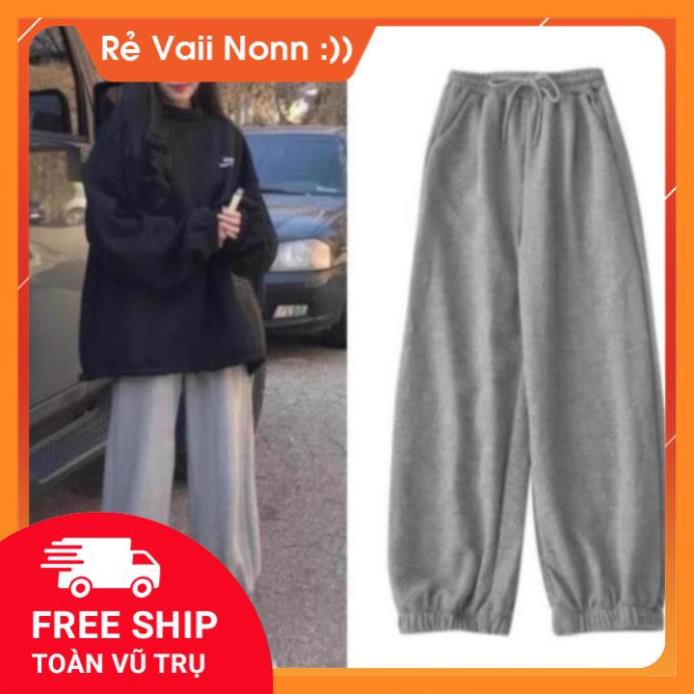 Quần Jogger Nữ Dài Ống Rộng Có Bo SIMPLE Ulzzang (ẢNH THẬT) . ˇ ^ ^ ⁵ #