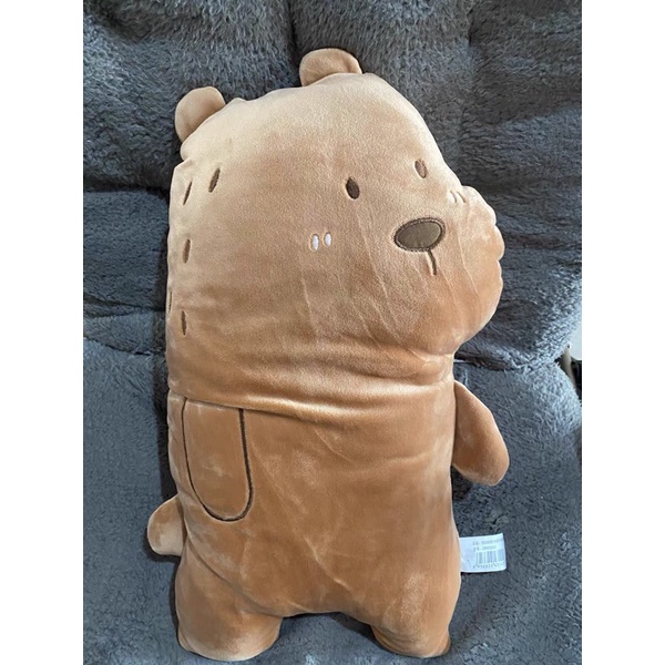 Gấu bông thú nhồi bông hình gấu và vịt chất nhung mềm