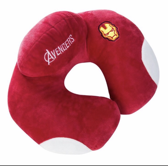 Gối kê cổ du lịch chữ U siêu nhân anh hùng Avenger