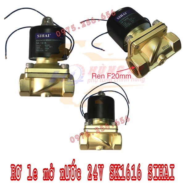 Rơ le mở nước 24V SK1616 SIHAI rơ le các loại phụ tùng ô tô phụ tùng Hùng Lỳ