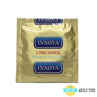 Bao Cao Su Chống Xuất Tinh Sớm Gân Gai INNOVA Vàng - 12 chiếc