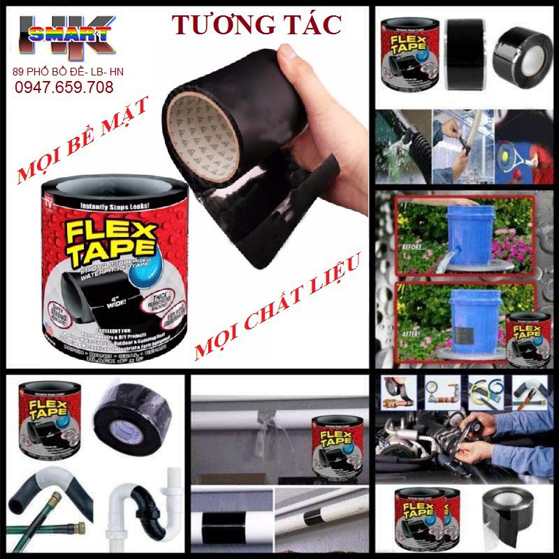 [FREESHIP] BĂNG KEO CHỊU NƯỚC, CHỐNG THẤM SIÊU DÍNH FLEX TAPE