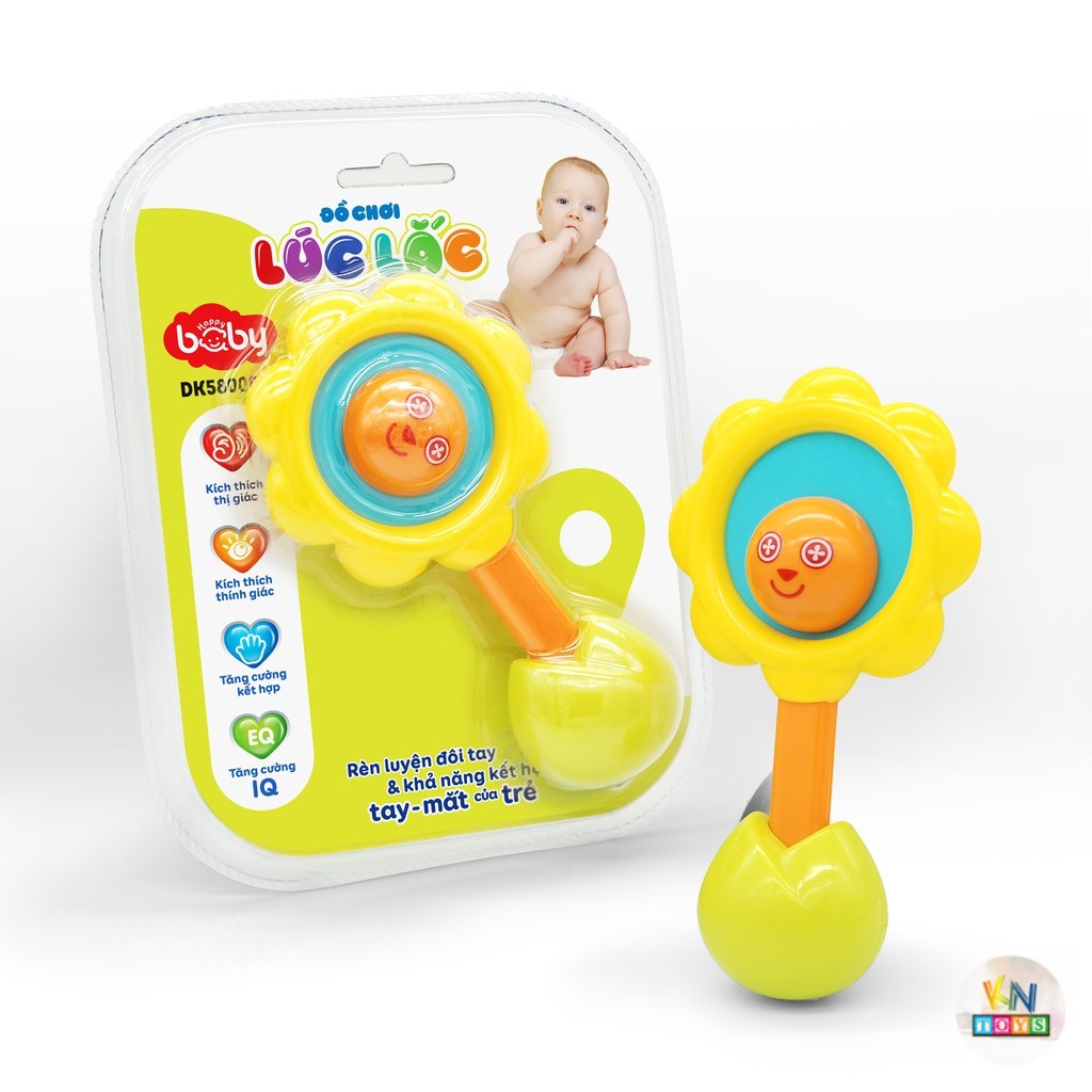 Đồ chơi Lục Lạc Cho Bé Duka Happy Baby (Nhiều mẫu khác nhau)