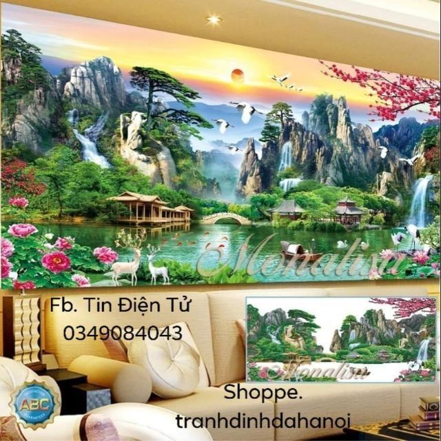 (KHO SỈ) TRANH ĐÍNH ĐÁ PHONG CẢNH y8233 (120 x 60)  lv436( 120x55)  lv438 (2mx90) y8235 (2mx90) Y8234 (160X70)