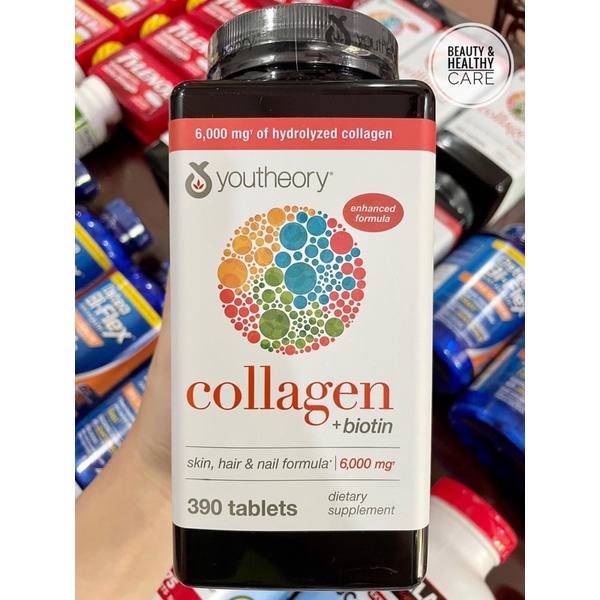 ( HÀNG CHUẨN AIR + BILL COSTCO ) VIÊN UỐNG COLLAGEN YOUTHEORY 390 VIÊN
