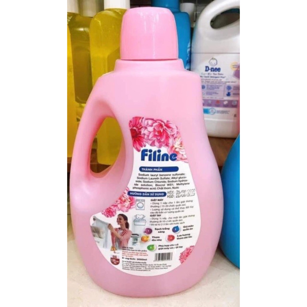 NƯỚC GIẶT CAO CẤP FILINE VIỆT NAM 3 LÍT